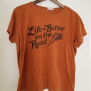 White Crow - Boho Rust Tee